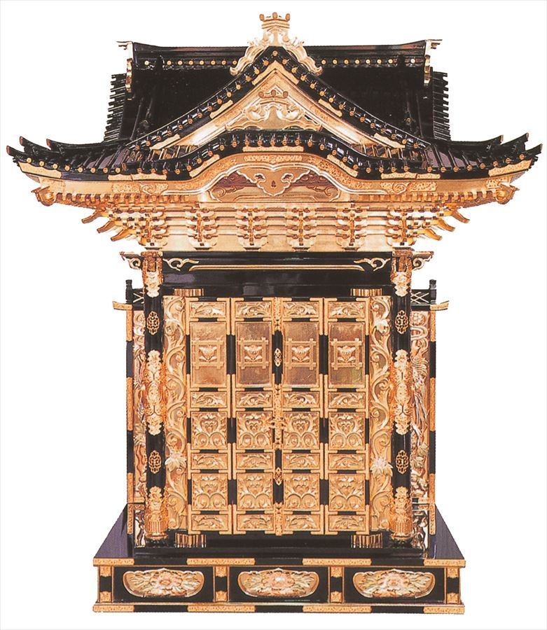 宮殿 三方妻瓦付四本柱 | ［寺院用仏壇・仏具の製造と販売］佛伸 (有)伊藤工芸